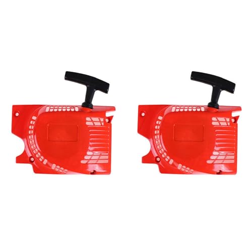 Feeuid 2X Desbrozadora de Arranque de Retroceso para Motosierra 4500 5200 5800 45 52Cc 58Cc Cortacésped Reemplazo de Arranque