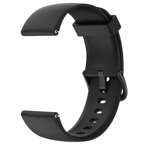 Woneligo Correa para reloj inteligente IDW19,IDW13,208Plus, correa de silicona suave de liberación rápida, 22 mm, reemplazo para pulseras impermeables con correa ajustable, Silicona
