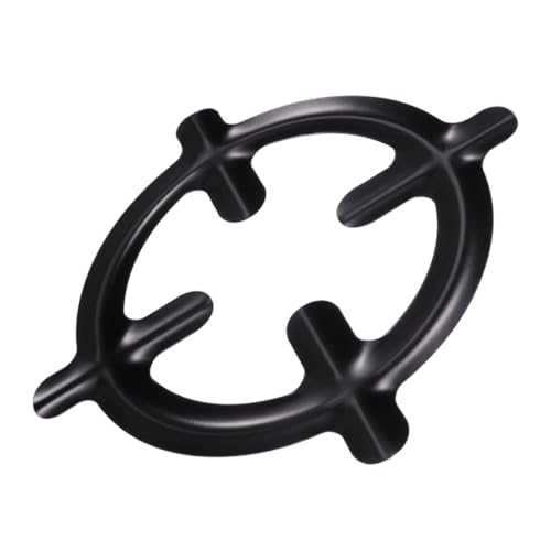 NULYLU - Nulylu Gas Stove Burner Grate Stove Support Rack for Camping Coffee Pot Holder Iron Wok Ring Burner Grate Simmer Range Trivet 6.21 Inch