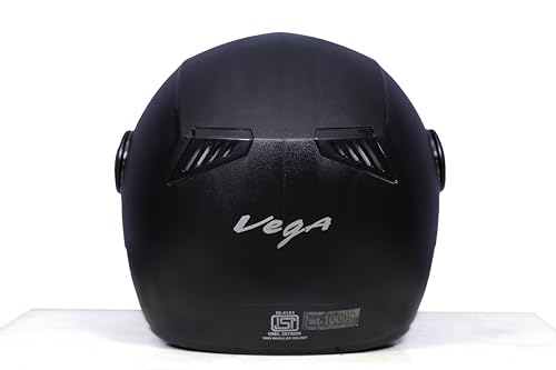 Image of Vega Crown Full Face Helmet Black for Men Size 58cm (M)