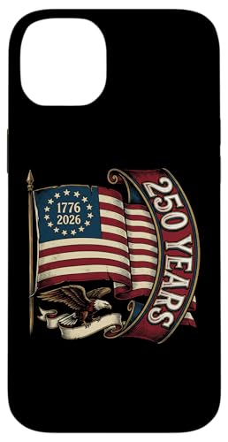 250th Patriotic American Birthday 250���N �A�����J���� �X�}�z�P�[�X iPhone 14 Plus �p