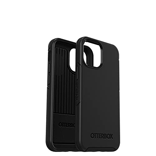 OtterBox for Apple iPhone 13 mini / iPhone 12 mini、スタイリッシュな落下防止ケース、シンメトリーシリーズ、ブラック - リテールボックスなし