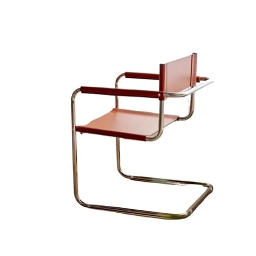 Stylish Bauhaus Leather Dining Chair