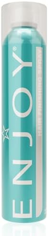 Enjoy Hair Finishing Spray, Firm Flexible Hold and Fast-Drying Hairspray for Volume and Shine, Long-Lasting Style Control for All Hair Types, 10 Oz