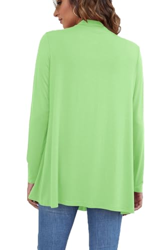 Image of Ladlop Women's Lightweight Open Front Cardigans Long Sleeve Casual Soft Drape Fall Cardigan