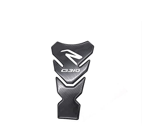 Mingwangauto nuevo Accesorios de motocicleta Real Tanque Pad Gas combustible pegatina moto emblema protector ajuste para G310R G310GS G310 R G310 GS Cover