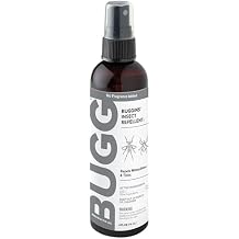 BUGGINS IV No Fragrance Added - Insect Repellent - Mosquitoes, Gnats, Ticks, and Biting Flies, 25% DEET - 4 oz Pump Spray Bottle