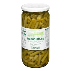 Judías verdes redondas Hacendado Tarro 660 g (360 g escurrido) Pack 2