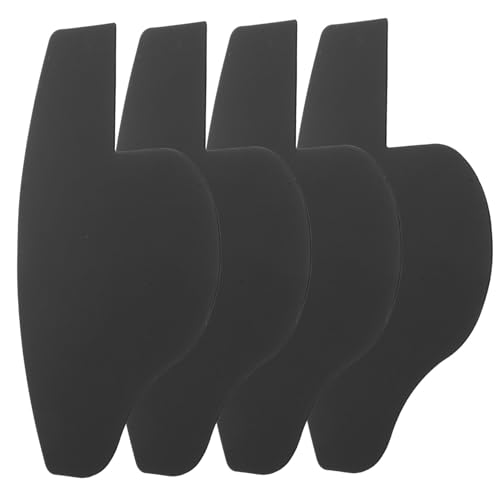 PLAFOPE 4 Pièces Outil Mise Forme Visage Hommes Carte Façonnage Barbe Applicateur Modèle Barbe Style Pratique Et Portable