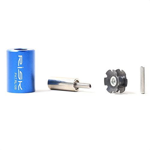KIEVODE Bike Star Nut Setting Tool Kit - Fork Setter Installer with 1 Star Nut and Spare Positioning Screw for Mountain and Road Bicycles MTB, Fits 1 1/8 Inch Tubes by KIEVODE - Used condition - US$9.02