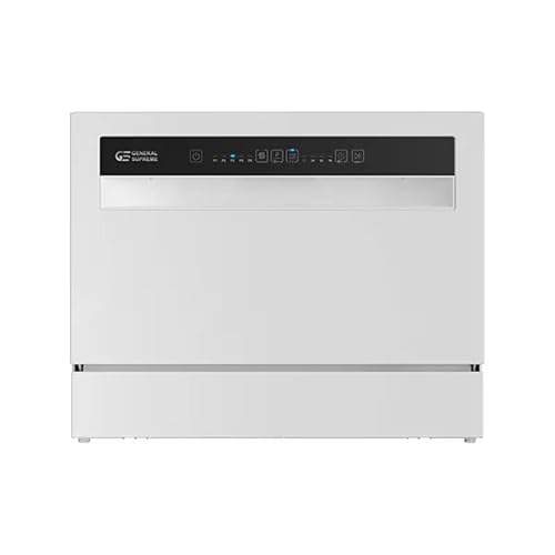 General Supreme Dishwasher 5 Programs 6 Places, 1 Extra Drying Rack White. GSDWT6105WH