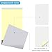 suituts 150 Sets 5.5X8.5 Inches Blank Carbonless Notepad, 2-Part Blank Carbonless Lab Notebook, Carbon Duplicate Copy Paper (50 Sets each Pad, 3 Pads)