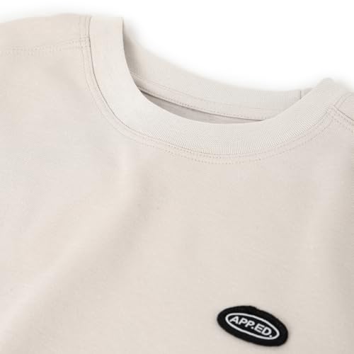 Image of Alan Jones Clothing Boys Solid Relaxed Fit Cotton T-Shirt