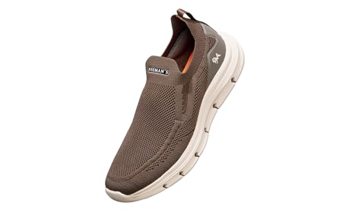Image of Neeman's Breathe Ease Casual Slip Ons for Men | Cushioned, Lightweight EVA Sole & Airy Mesh Upper