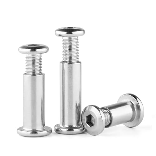 10pcs Screw Post M5 Belt Buckle Binding Bolt 304 Stainless Steel Furniture Snare Length 8-50mm Metal Screws(M5*25)