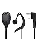 Retevis Funkgeräte Kopfhörer mit Mikrofon Kompatibel mit RT24 RT668 RT622 RT27 RT618 RT619 BaoFeng BF-888S Kenwood Proster 2 Way Radio Kenwood 2 pin C-Typ-Headset (2 Stück)