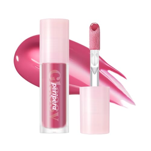 Image of Peripera Ink Glasting Lip Gloss | Non-Sticky, High-Shine Finish | Fuller-Looking Lips, Nourishing Formula | Long-Lasting Wear, Safe for Sensitive Lips, K-Beauty Makeup (017 BERRY BEST)