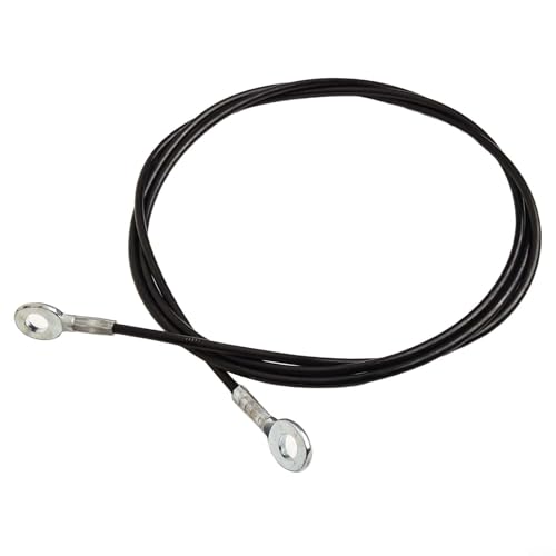 Cable de repuesto de alambre de acero de 5 mm para gimnasios, con revestimiento de nailon para mayor durabilidad (2 m)