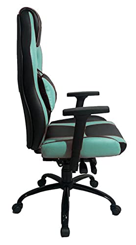 Cadeira Gamer com Almofada Linha Gamer Racing Verde