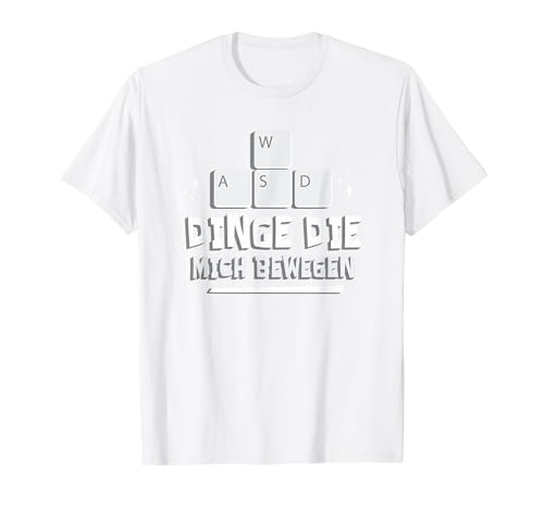 Spielertastatur Gamer Gaming Keyboard Wasd T-Shirt