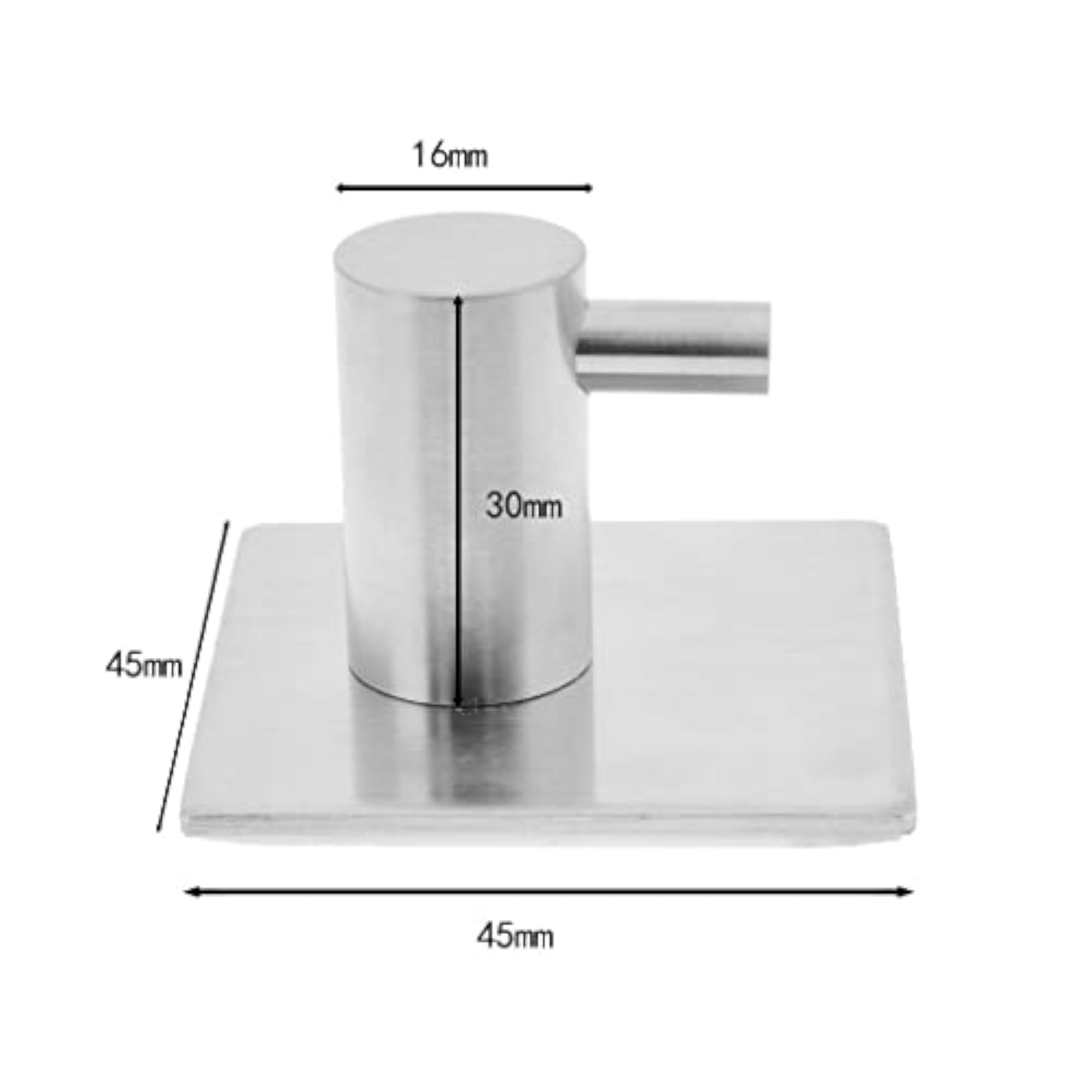 Heavy Duty Wall Mount Hook Steel Door Hanger