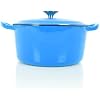 ECHTWERK Poêle à frire en fonte avec revêtement émaillé, Poêle à frire avec deux poignées et bec verseur, Convient pour les fours, grills, BBQ et induction, 26,5 cm, Crème ECHTWERK Poêle à frire en fonte avec revêtement émaillé, Poêle à frire avec deux poignées et bec verseur, Convient pour les fours, grills, BBQ et induction, 26,5 cm, Crème
