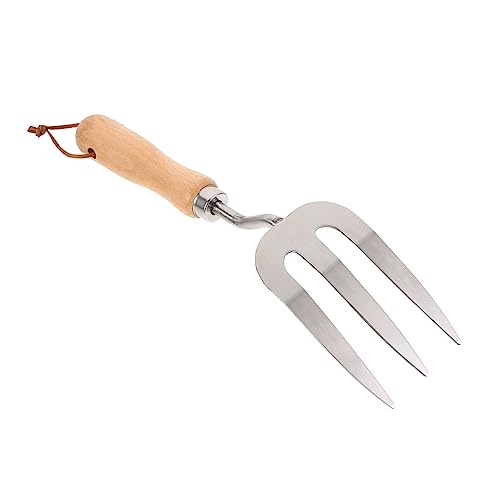 Rastrillo de mano para jardinería resistente miniatura 1