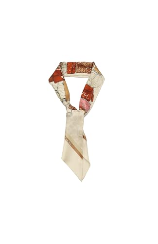 COACH Stacked Tabby Printed Wide Silk Skinny