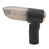 Ejoyous Mini-Staubsauger, Handstaubsauger für Autos, 10.000 Pa, 120 W, Kabellos, Wiederaufladbar, ABS mit 3 Düsen, Waschbarem Filter für die Reinigung Im Auto, Zuhause und Im Büro
