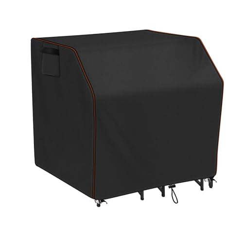 Patio Bar Set Cover, Waterproof Outdoot Bar Set Cover 420D Oxford Protective Wicker Bar Table Set Dustproof Cover 41"L X 40"W X 38"H,Black