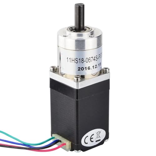 Moteur pas à pas 4 fils et réducteur planétaire 5:1 pour robotique maison