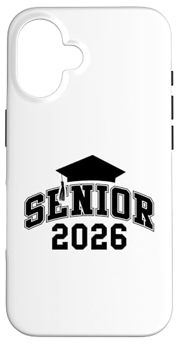 Class Of 2026 Senior 2026 Back To School 2026 Graduation 26 Case for iPhone 16