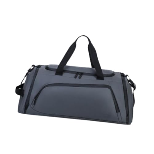 Borsa da viaggio da a tracolla da da per campeggio Sport Esercizio grigio