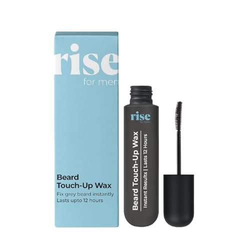 Image of Beard Touch-Up Wax | Instant Beard Colour | Quick Grey Beard Fix with Argan Oil | Smudge & Water Resistant Beard Touch Up For Men | Up to 12 Hour Hold