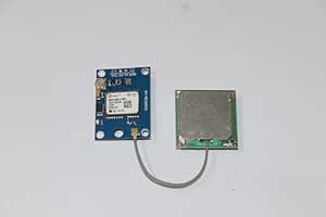 Robospare GPS Module NEO-6M Antenna Receiver and Transmetter 3V-5V 9600 ...