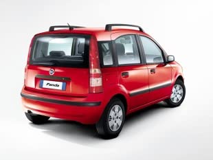 Vloermatten voor Fiat Panda 141 (ook 4x4) van 1986 tot 2003, perfecte pasvorm, antislip, hakbeschermers van versterkt rubber, rondom klittenband