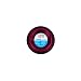 Platinum Pets Non-tip Stainless Steel Dog or Cat Bowl, 6 oz, Raspberry