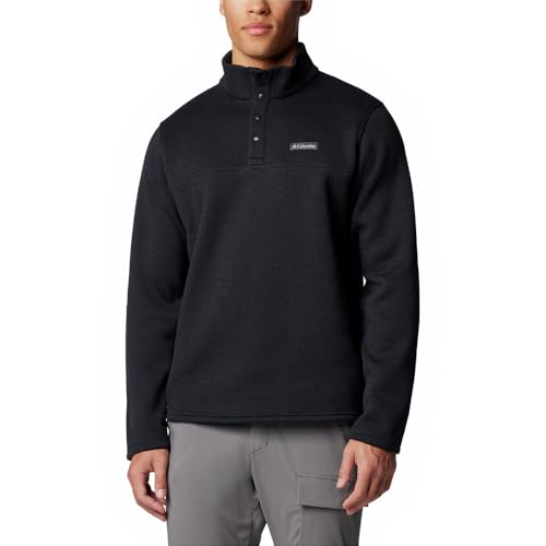 Columbia Men's Half Snap Mock Neck Fleece Sweater
