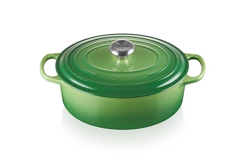 Image of Le Creuset Evo Oval Casserole 29 Cm-Bamboo Green