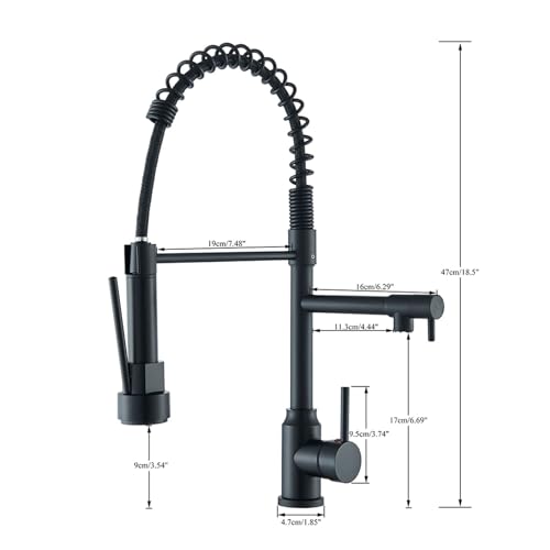 Mitigeur de cuisine 2 modes pour faciliter la vaisselle et la cuisine