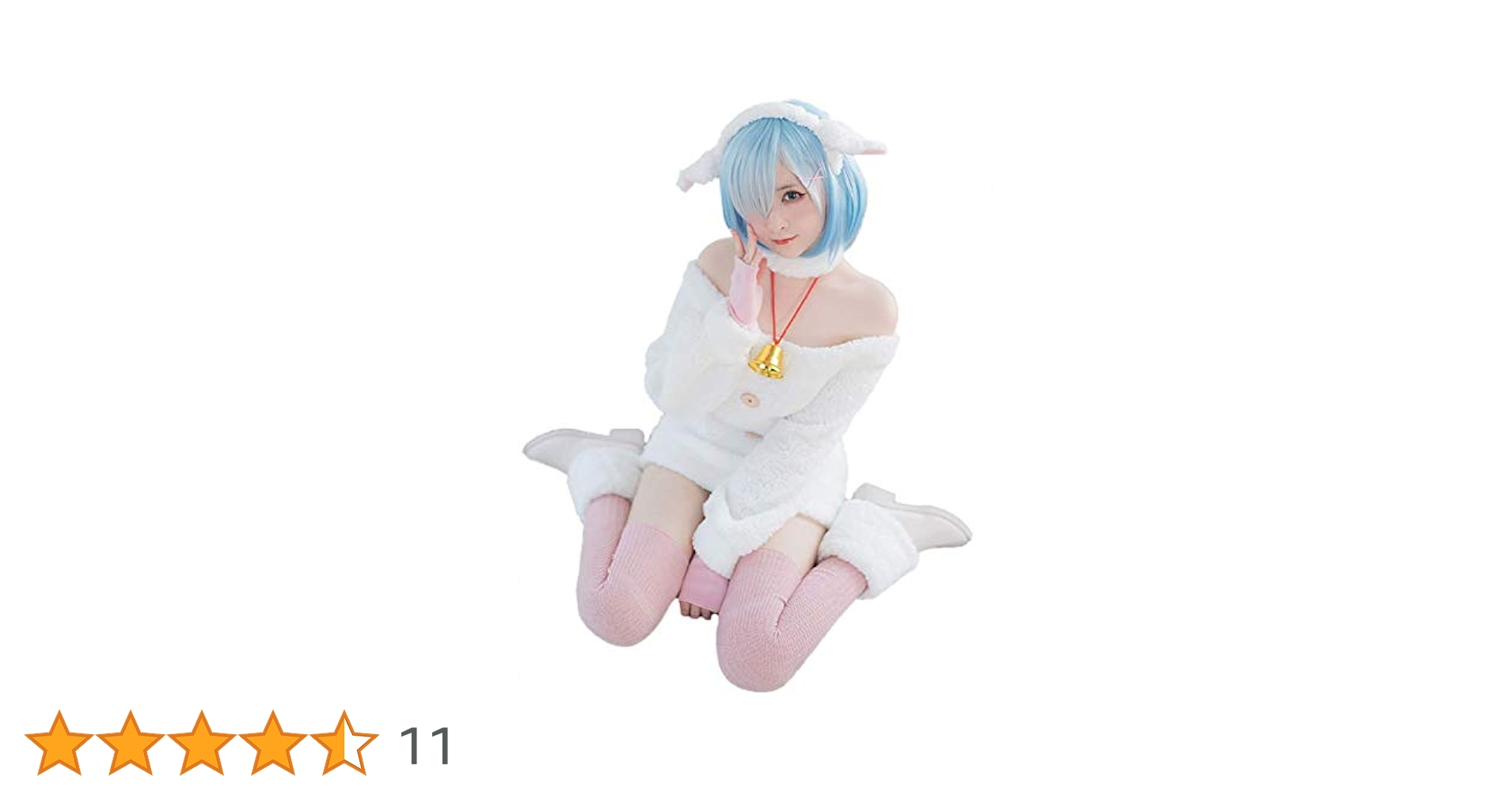Re:ゼロから始める異世界生活　リゼロ　レム　ラム　制服＋ウィッグ2個　コスプレ plusonejapan_cc00059