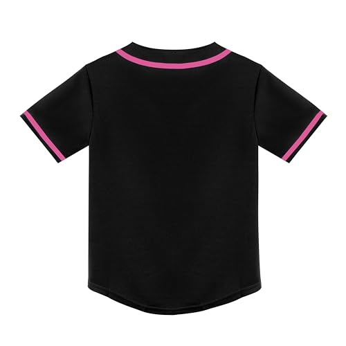 Image of Yuji Itadori Kids Baseball Jersey Button Boys Short Sleeve T-Shirts Hip Hop Fashion Casual Sports Solid Color Shirt