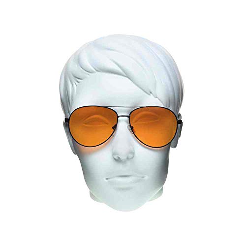 Image of proSPORT Blue Light Blocker Glasses Sleep Better Computer Screen Orange Amber