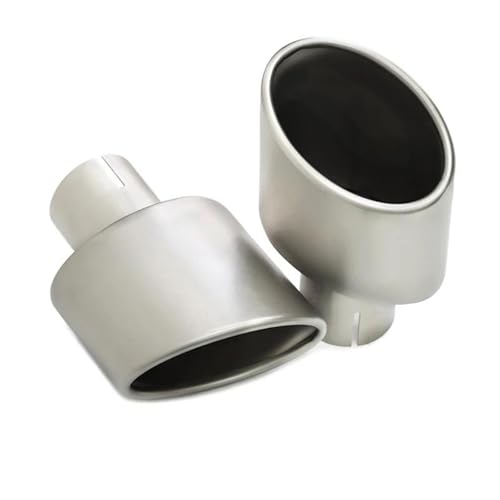Embouts d'échappement universels 54mm en acier inoxydable biseauté - 5