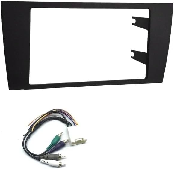 Car Stereo Dash Mount Kit and Wire Harness Combo to Install a Double Din Size Aftermarket Radio -Made for 2000-2001 Lexus ES300