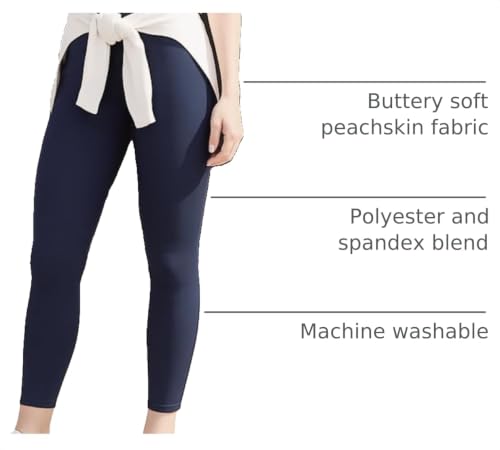 Image of SATINA High Waisted Leggings for Women - Comfortable and Stretchy in Versatile Sizes and Colors