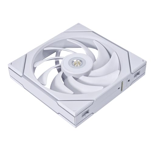Image of Lian Li Uni Fan TL Series Single Pack Standard Blade Daisy Chaining Fluid Dynamic Bearing 140mm White