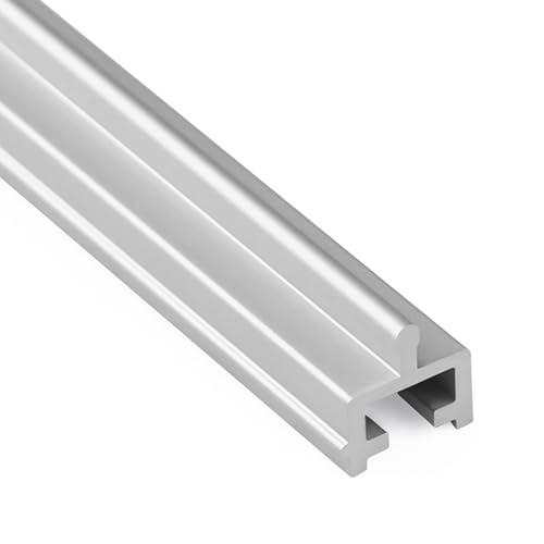 Evecad Sliding Screen Door Track 8FT Anodized Aluminium Replacement Tool for Sliding Door Bottom Track