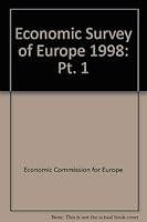 Economic Survey Europe 1998 No1 9211166896 Book Cover