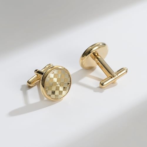 Set de Gemelos y Botones para Camisa de Hombre Clásico miniatura 5